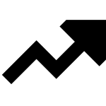 Arrow Trend Up SVG Icon